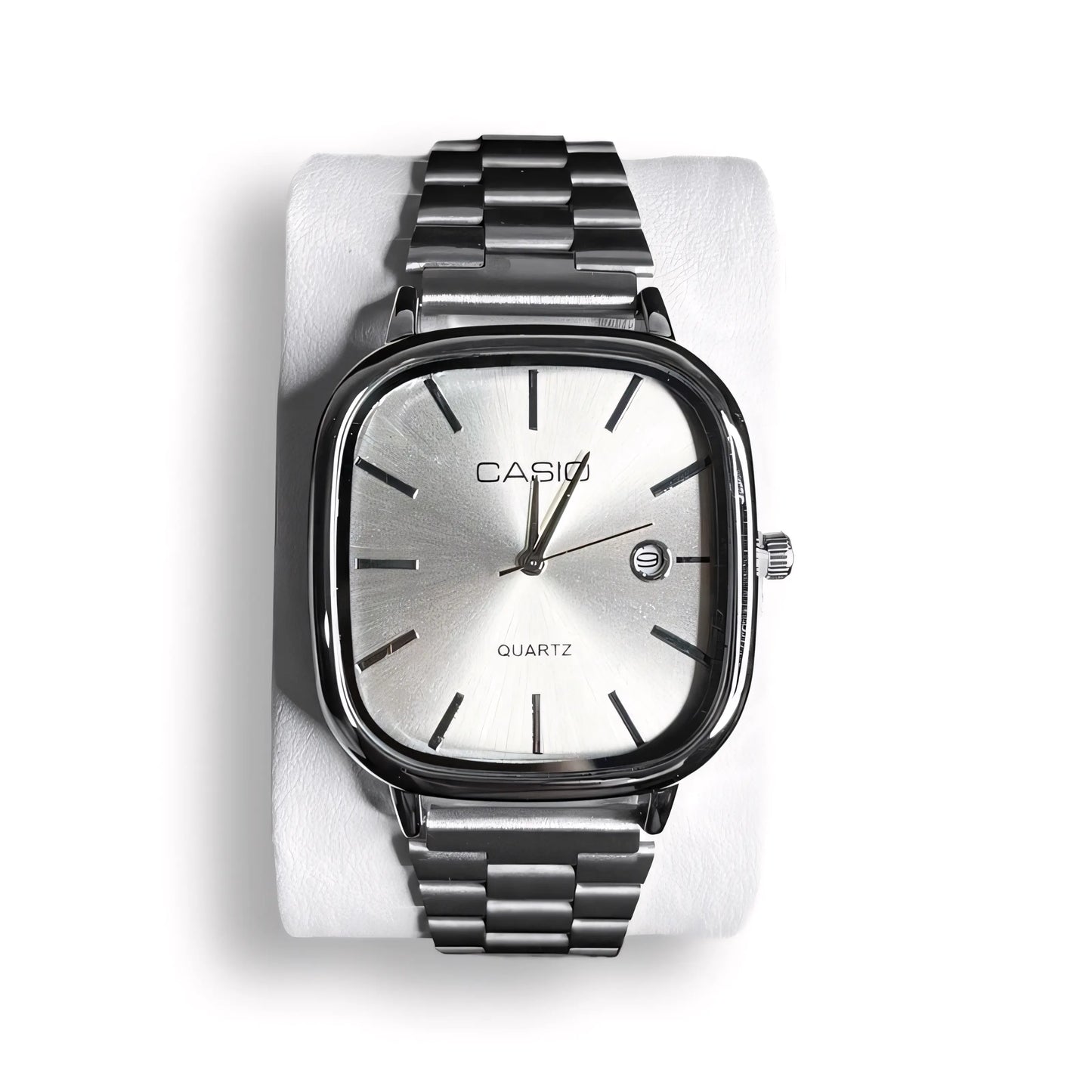 CASIO Luxuriöse 36-mm-Uhr – Transferstahl