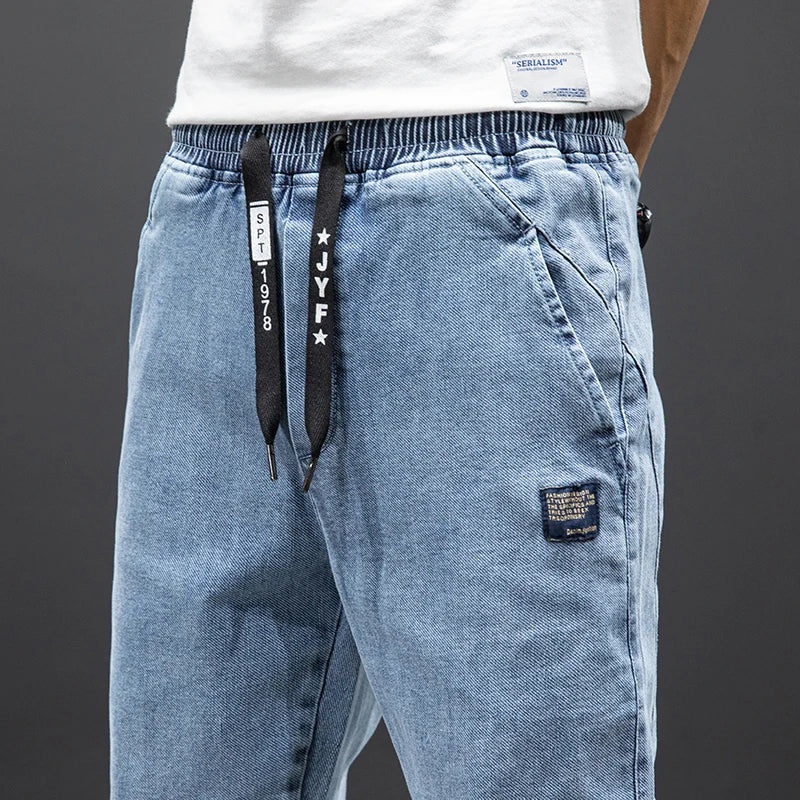 Eddy Slim Denim-Jogginghose