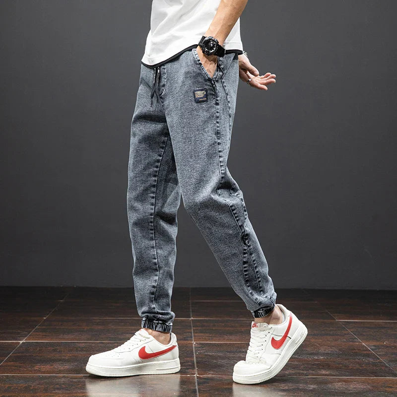 Eddy Slim Denim-Jogginghose