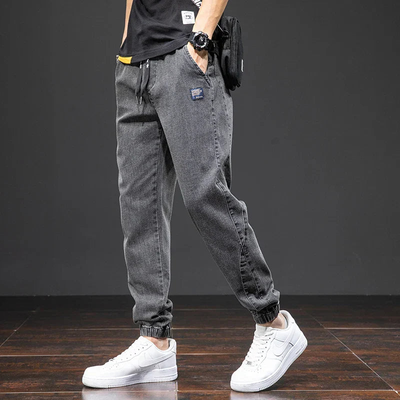 Eddy Slim Denim-Jogginghose