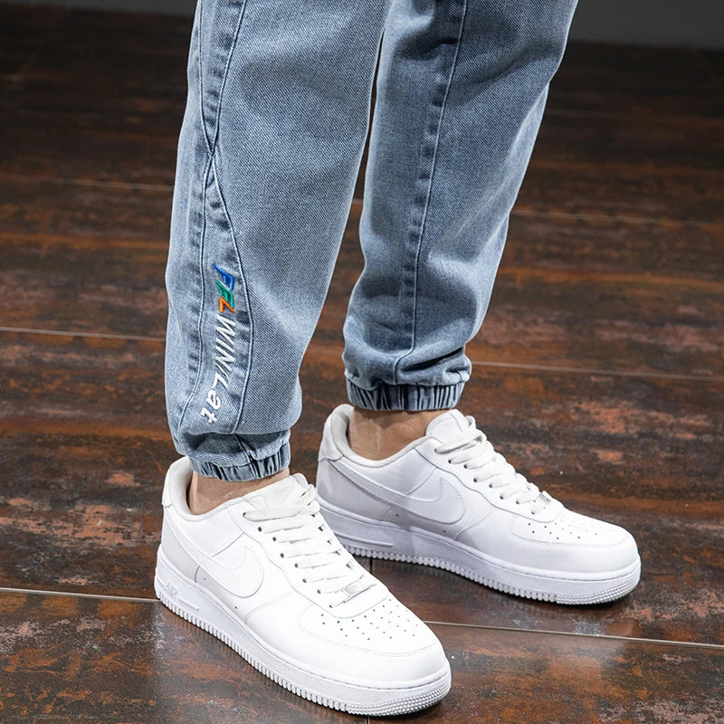 Eddy Slim Denim-Jogginghose