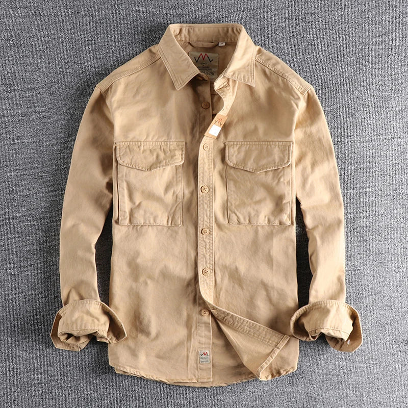 John Hardy Rugged Fit Long Sleeve Shirt