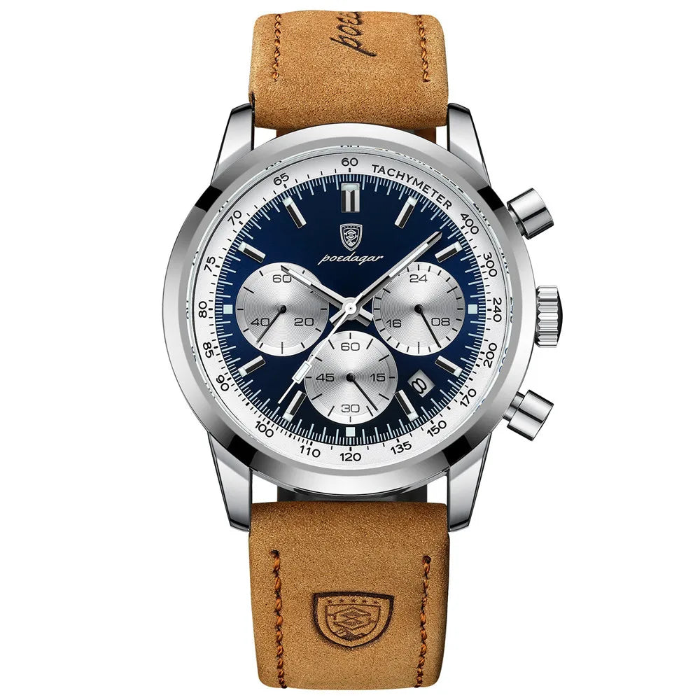 POEDAGAR Luxury Man's Watch
