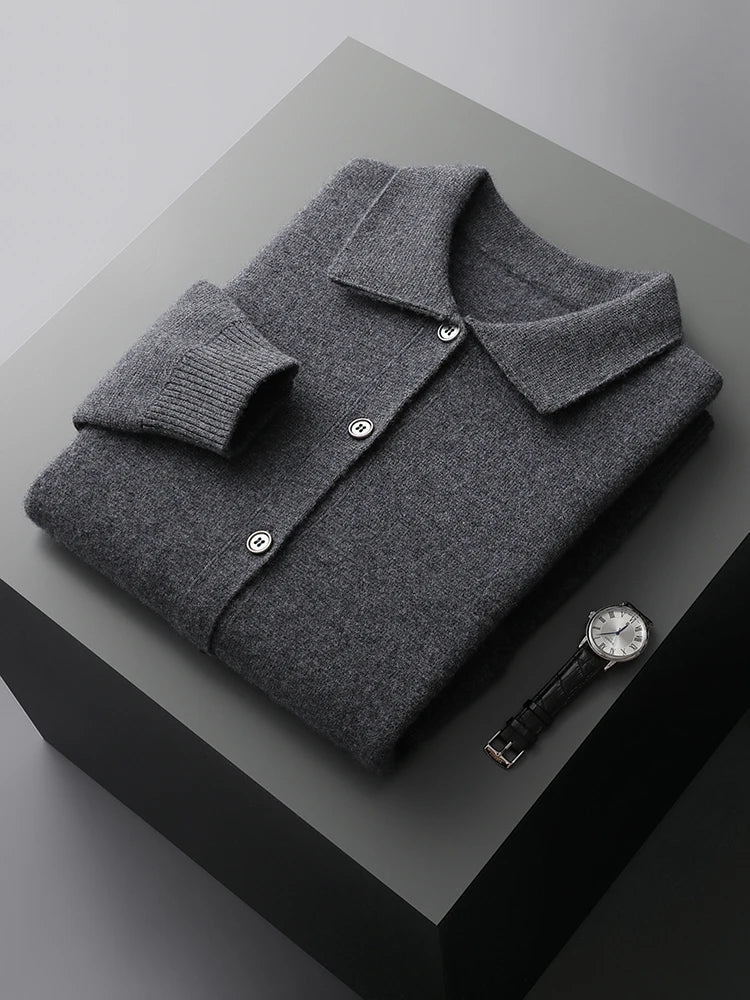 Giorgio Bello Strickjacke aus Merinowolle