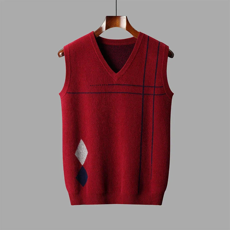 The Giorgio V-Neck Sweater Vest