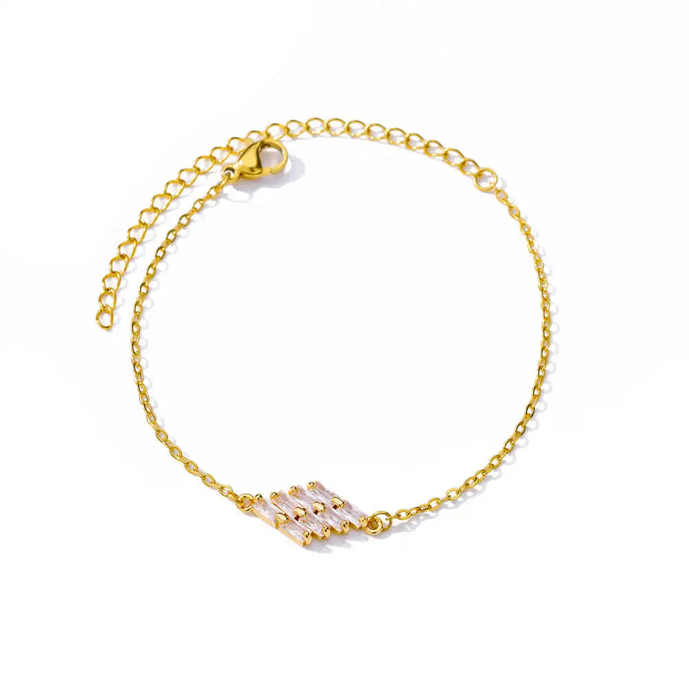 Pulseras elegantes y delicadas - Plata y Oro