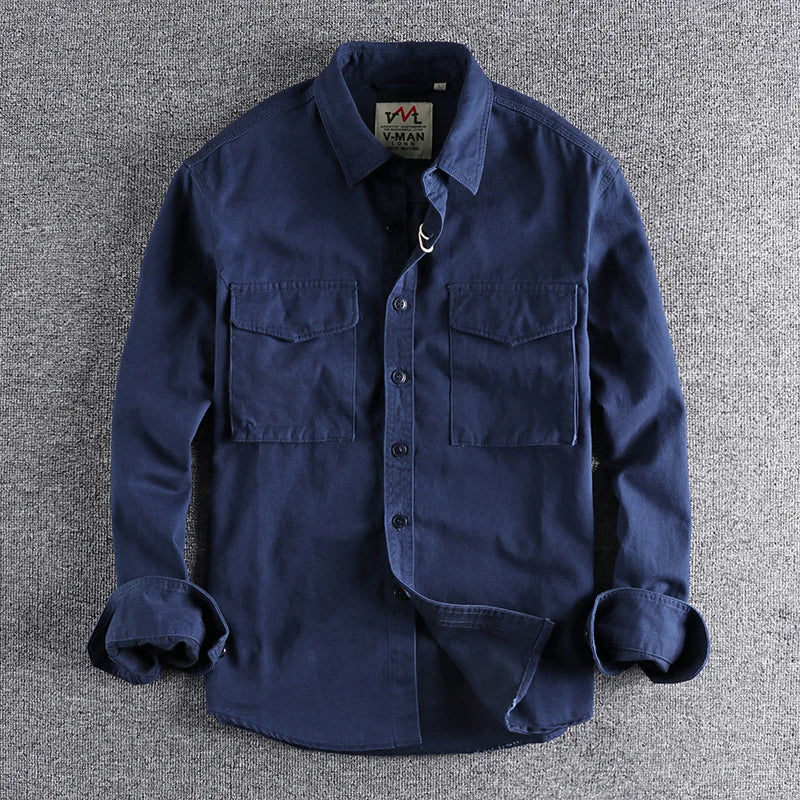 John Hardy Rugged Fit Long Sleeve Shirt