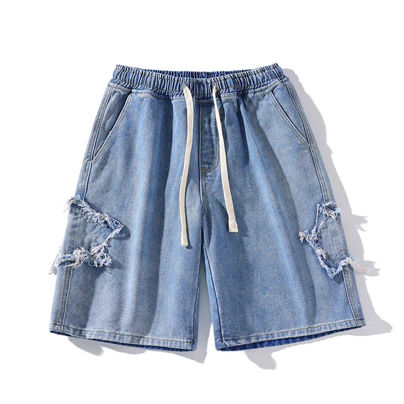 Slasher Vintage Distressed Shorts