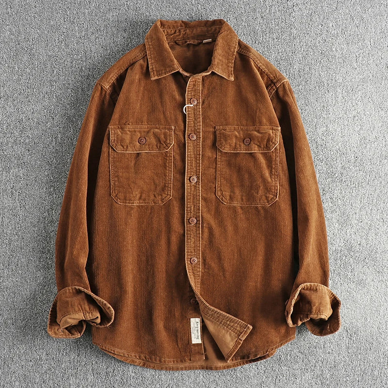 John Hardy Comfort Corduroy Long Sleeve