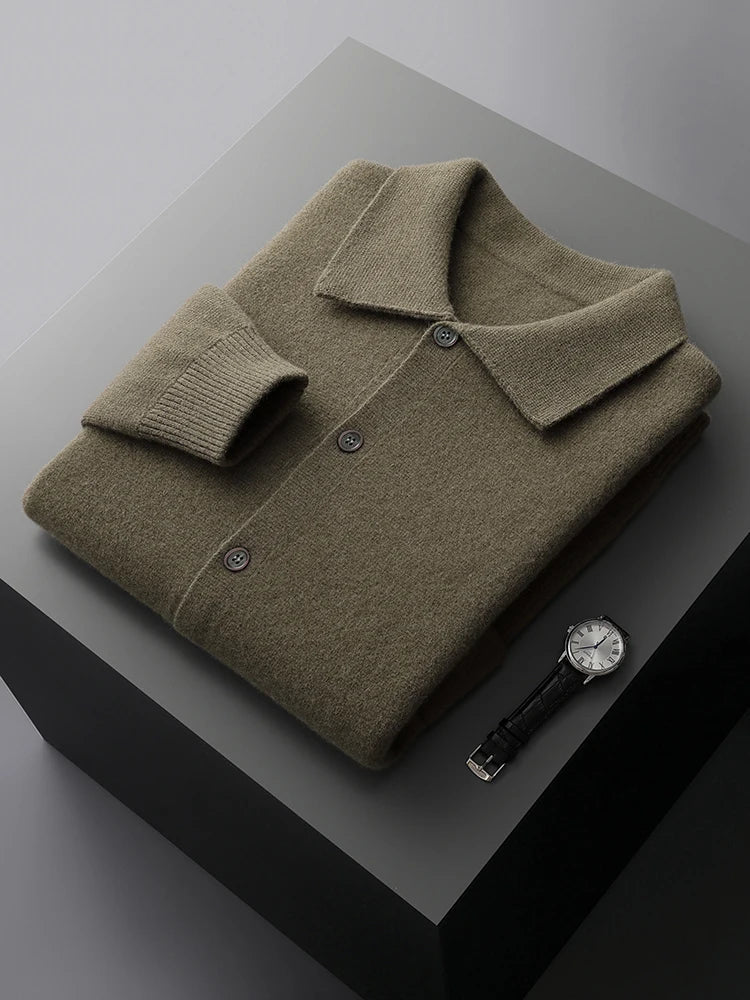 Giorgio Bello Strickjacke aus Merinowolle