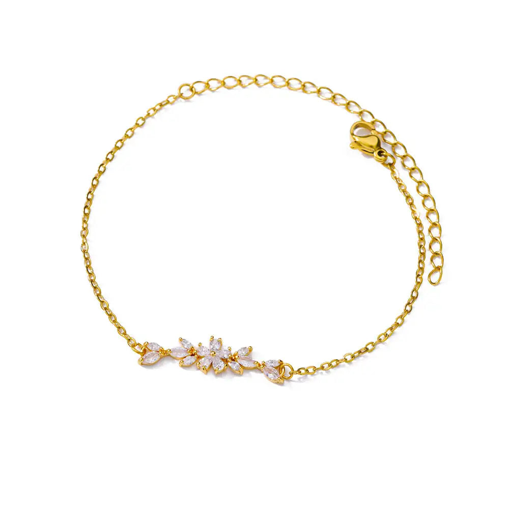Pulseras elegantes y delicadas - Plata y Oro