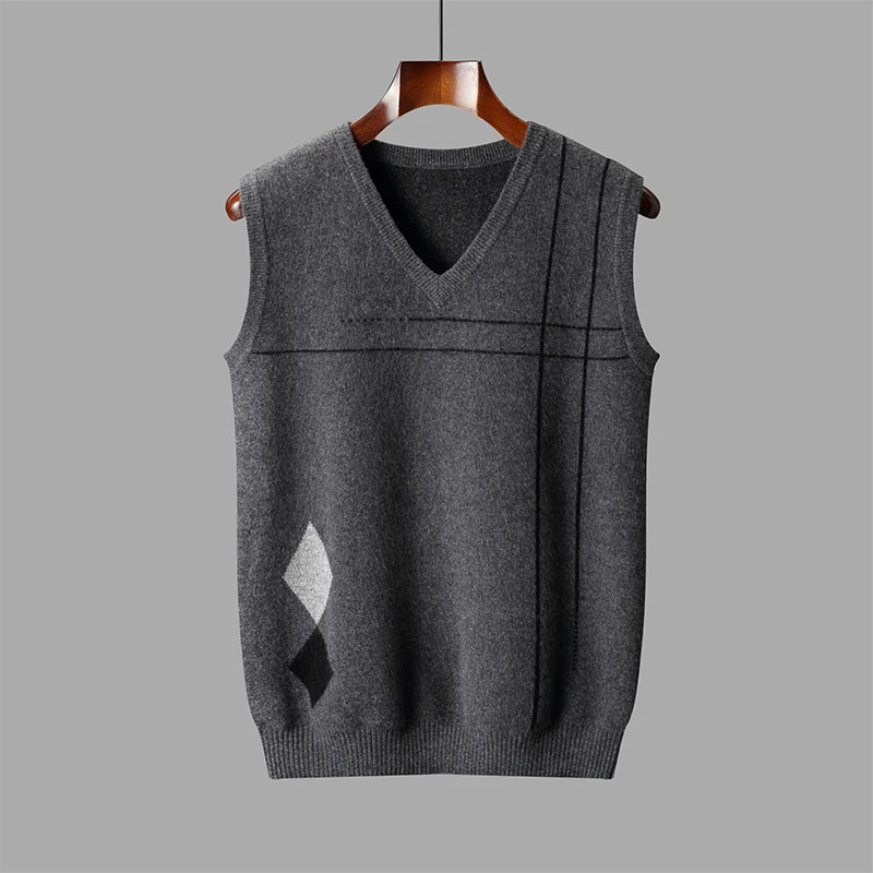 The Giorgio V-Neck Sweater Vest