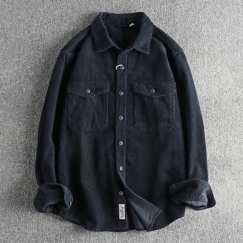 John Hardy Comfort Corduroy Long Sleeve