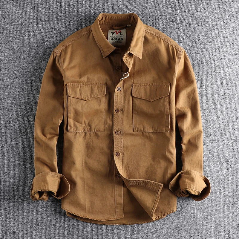 John Hardy Rugged Fit Long Sleeve Shirt
