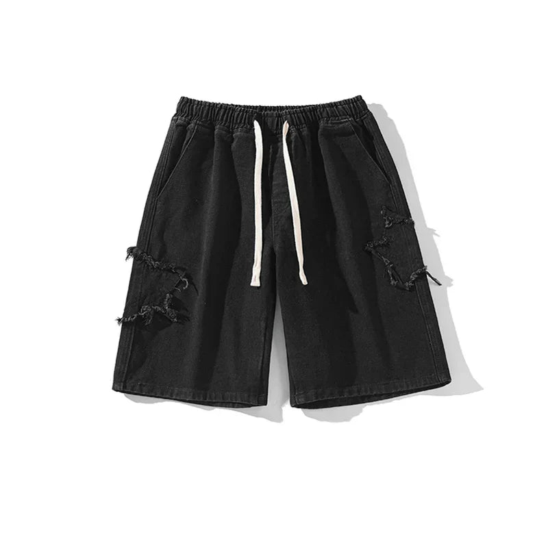 Slasher Vintage Distressed Shorts