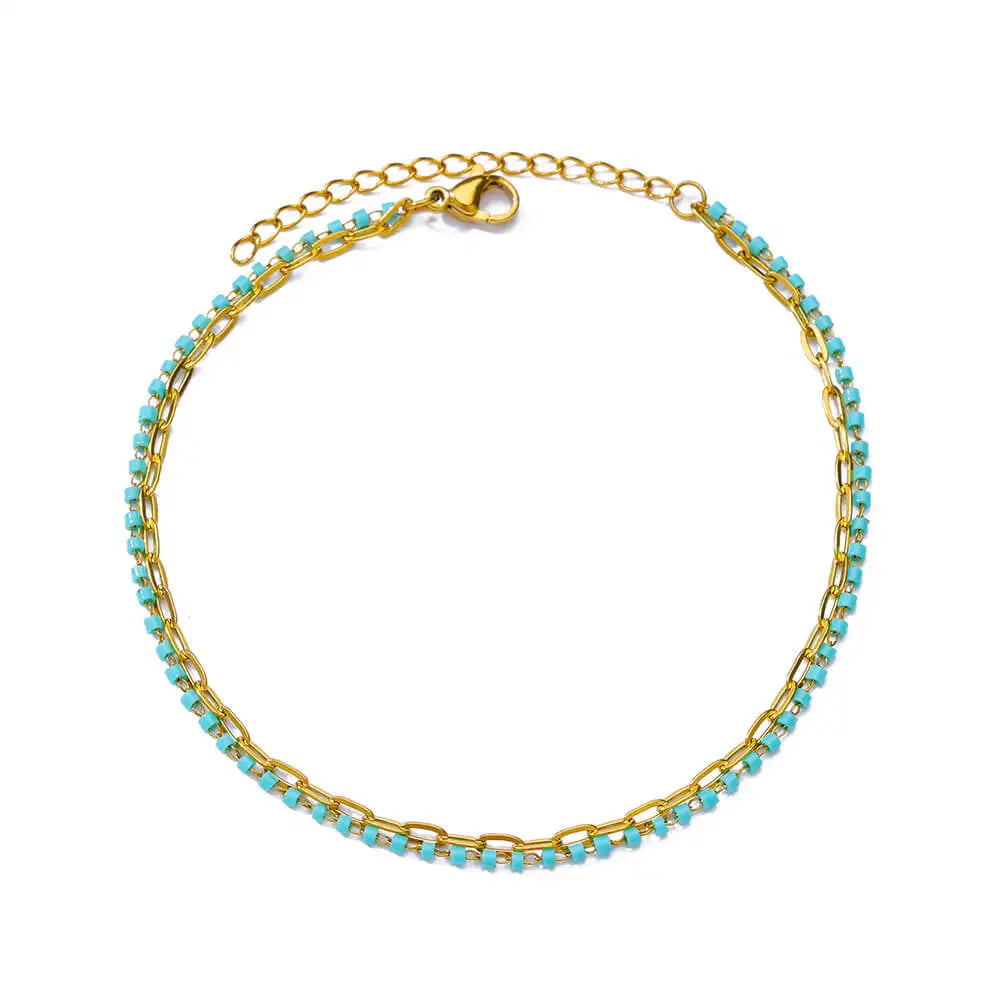 Pulseras elegantes y delicadas - Plata y Oro