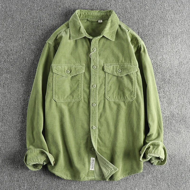 John Hardy Comfort Corduroy Long Sleeve