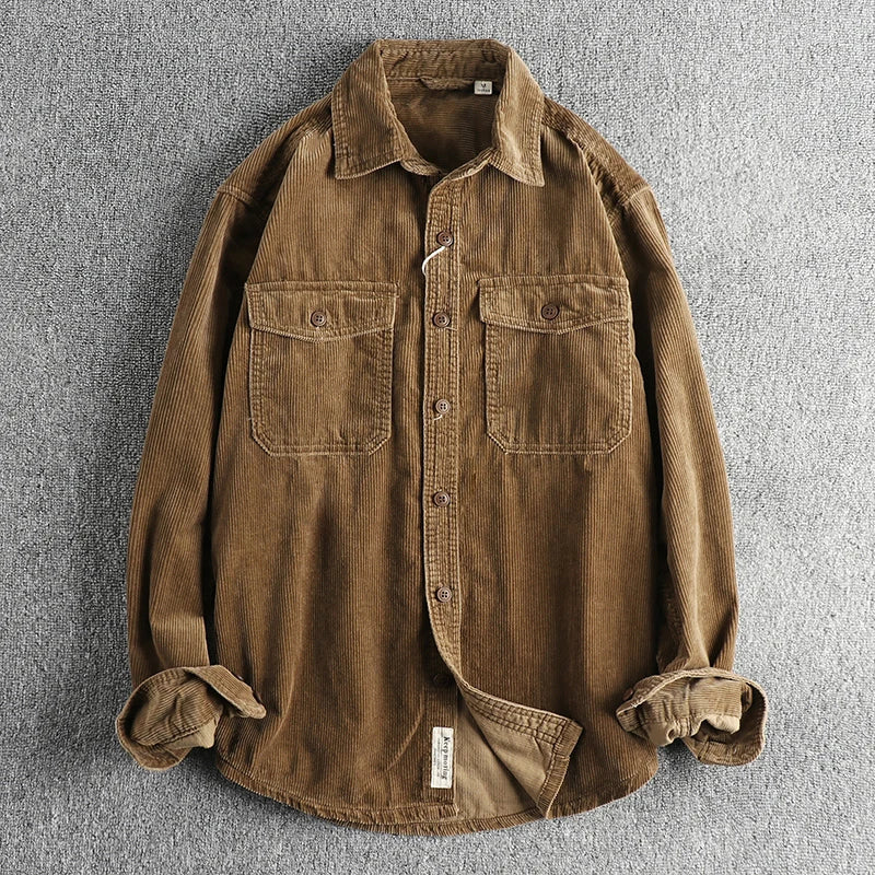 John Hardy Comfort Corduroy Long Sleeve