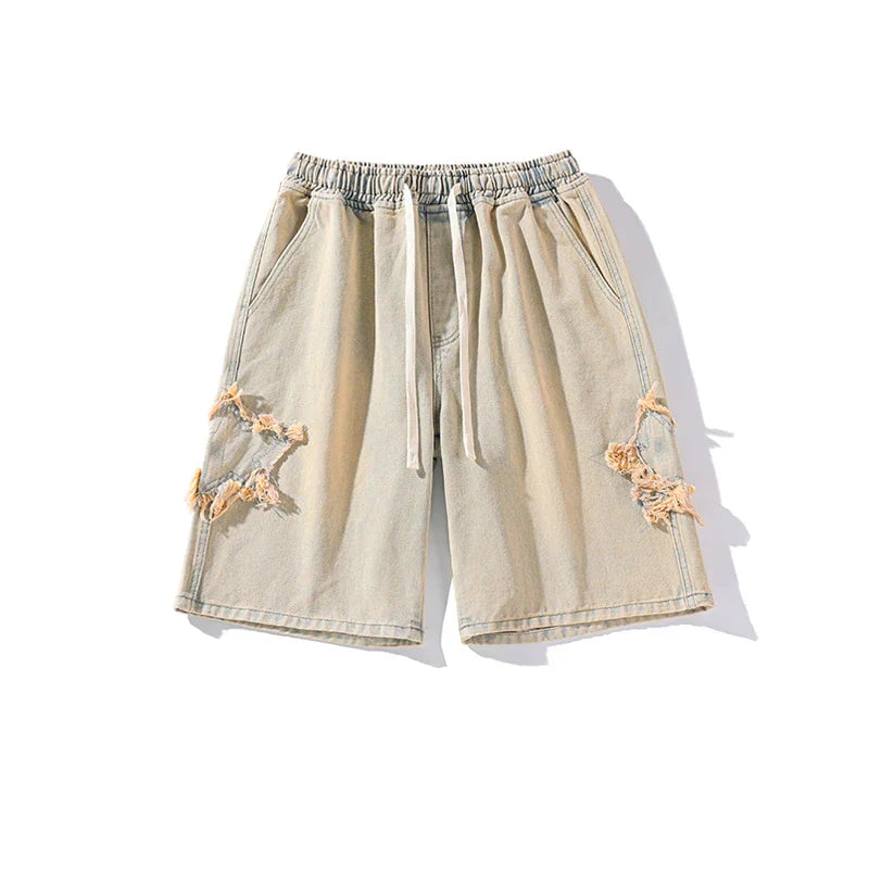 Slasher Vintage Distressed Shorts