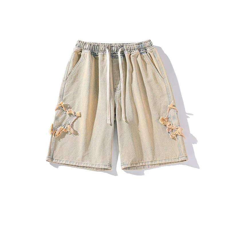 Slasher Vintage Distressed Shorts