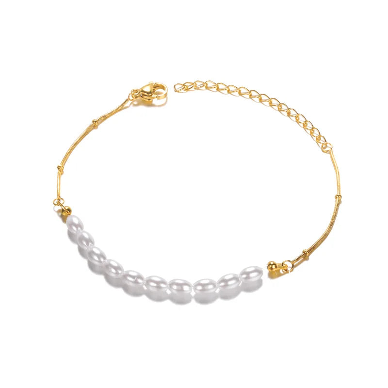 Pulseras elegantes y delicadas - Plata y Oro