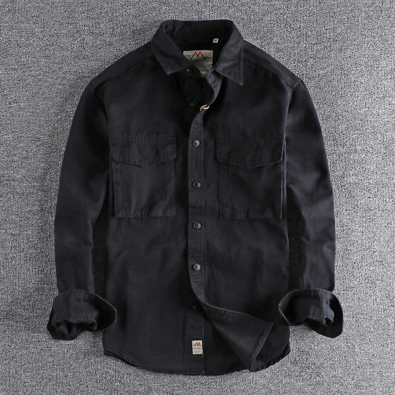 John Hardy Rugged Fit Long Sleeve Shirt