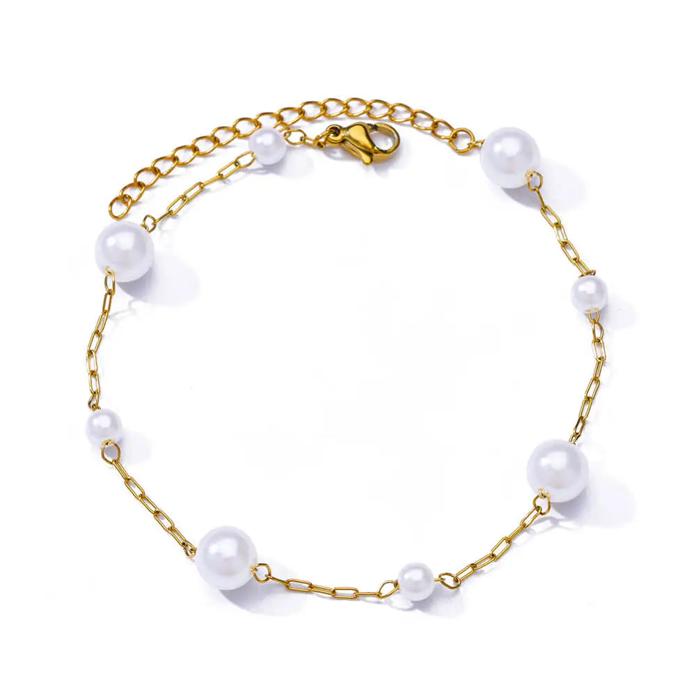 Pulseras elegantes y delicadas - Plata y Oro