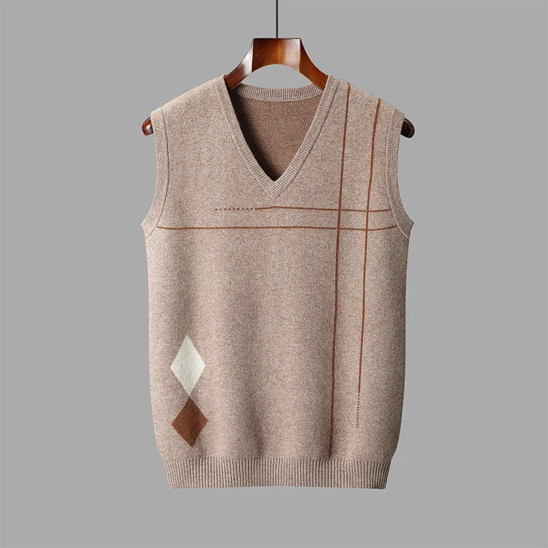 The Giorgio V-Neck Sweater Vest