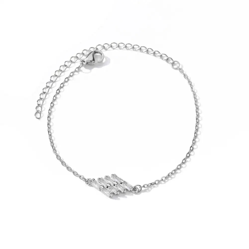 Pulseras elegantes y delicadas - Plata y Oro