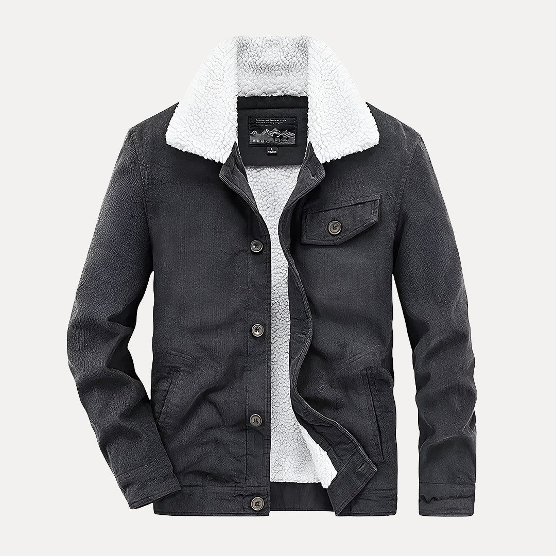 Die Bronco Corduroy Sherpa Jacke