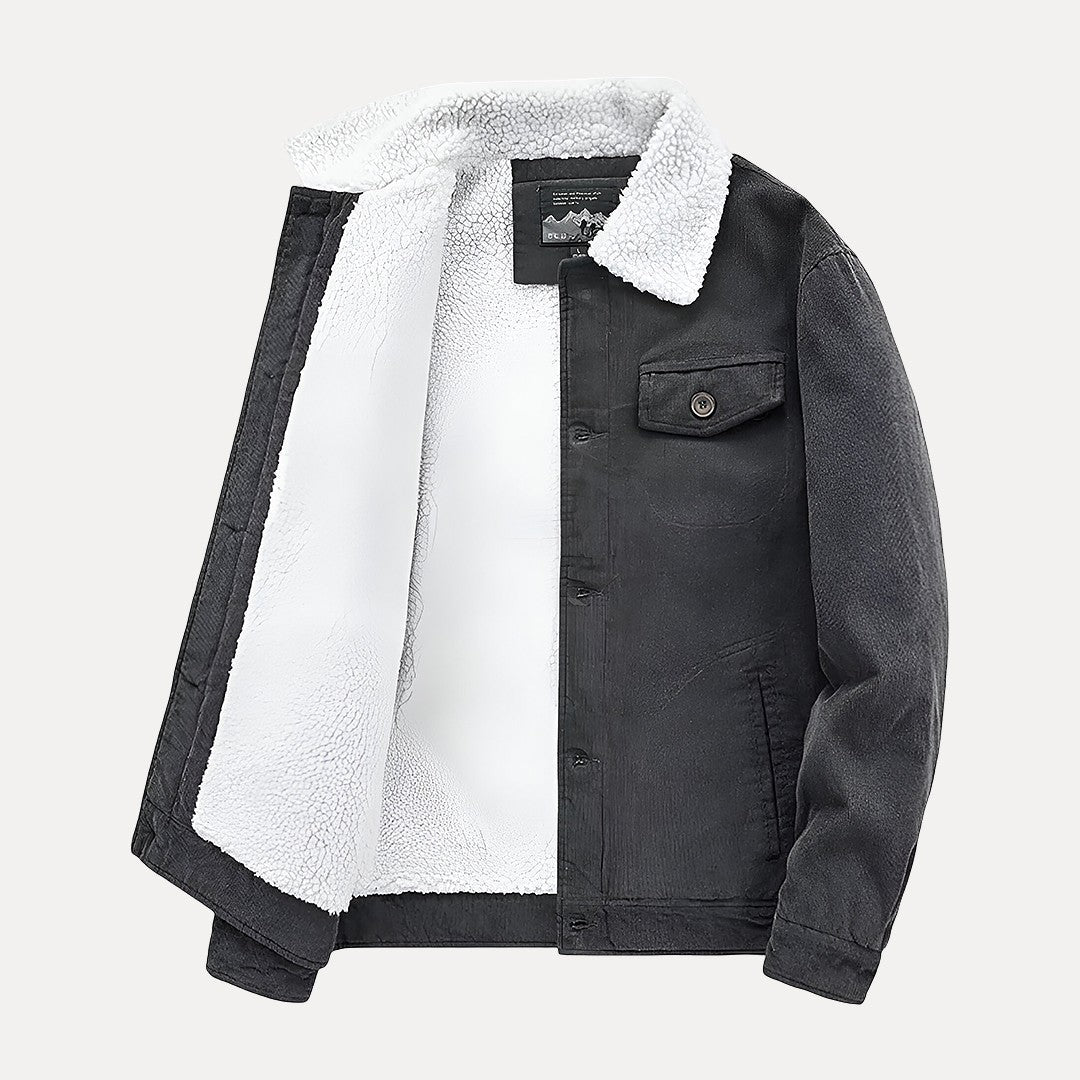 Die Bronco Corduroy Sherpa Jacke