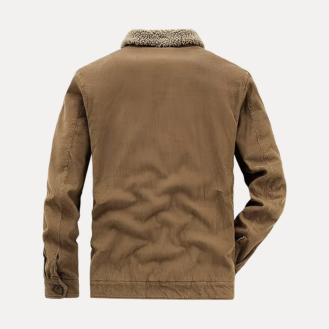 Die Bronco Corduroy Sherpa Jacke