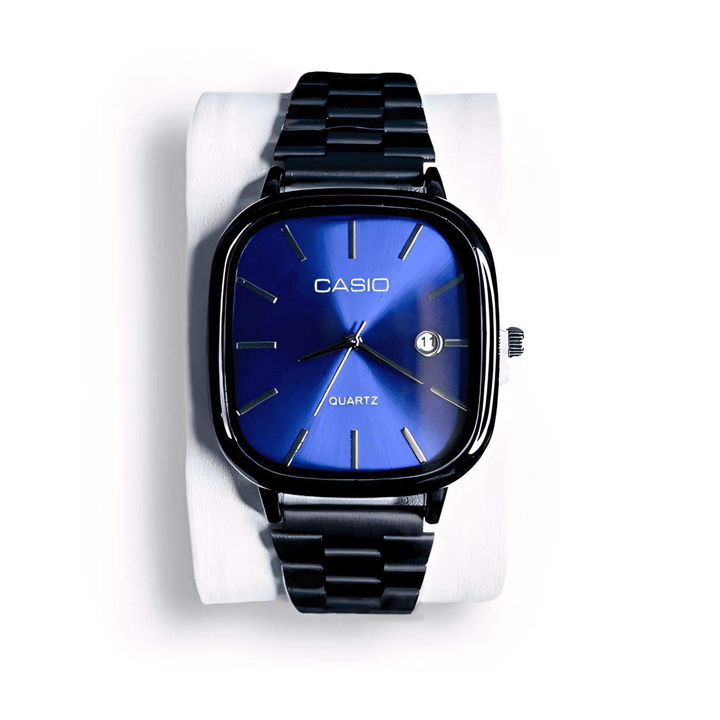 CASIO Luxuriöse 36-mm-Uhr – Transferstahl