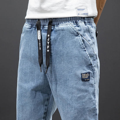 Eddy Slim Denim-Jogginghose