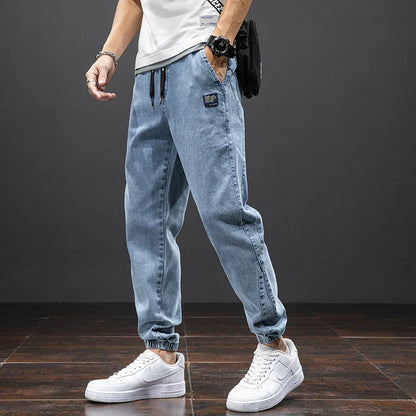 Eddy Slim Denim-Jogginghose