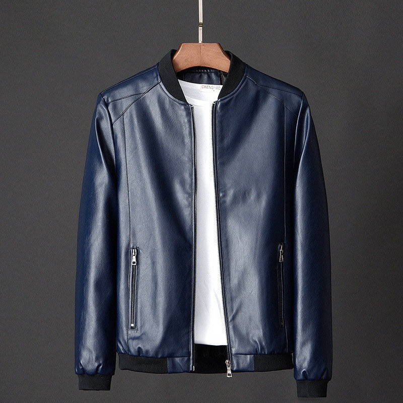 UrbanAviator Herren-Bomberjacke aus Leder