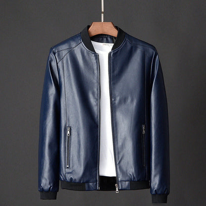 UrbanAviator Herren-Bomberjacke aus Leder