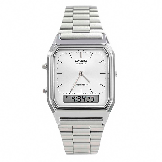 C A S I O  Vintage 38mm Watch - Water Resistant | Transferred steel