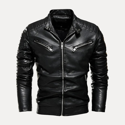 Route 66 Moto Lederjacke