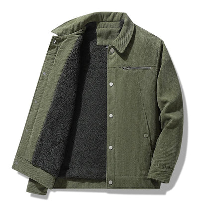 Klassische Cord-Couture-Jacke