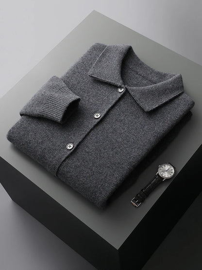 Giorgio Bello Strickjacke aus Merinowolle