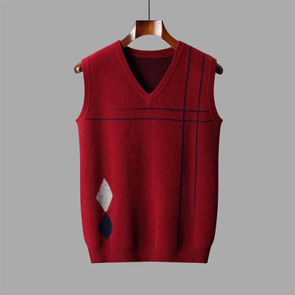 The Giorgio V-Neck Sweater Vest