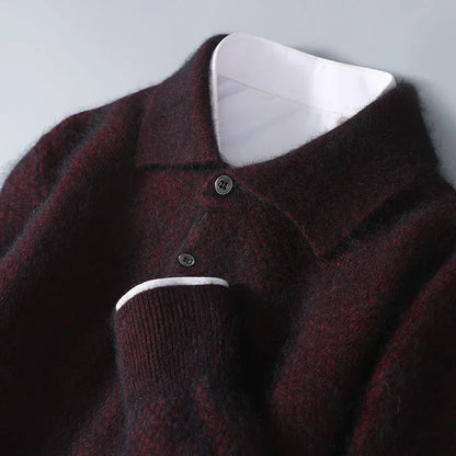 Vincenzo Bello Nerz-Kaschmirpullover