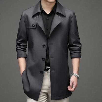 The Alessio Business Trench Coat
