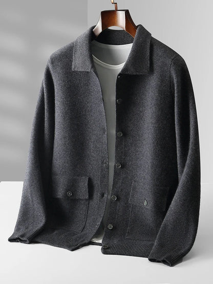 Giorgio Bello Strickjacke aus Merinowolle