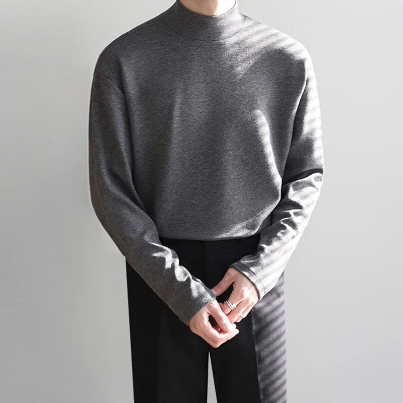 Der Milan Mock Neck Sweater