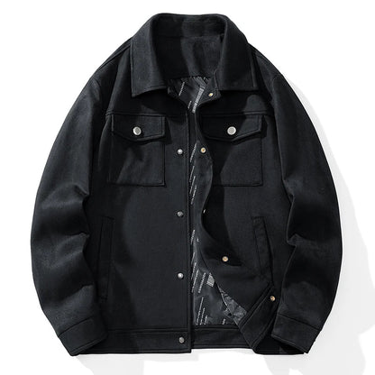 James Anthony Wildlederjacke