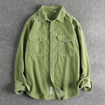 John Hardy Comfort Corduroy Long Sleeve