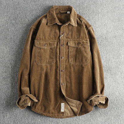 John Hardy Comfort Corduroy Long Sleeve