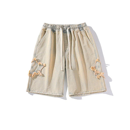 Slasher Vintage Distressed Shorts